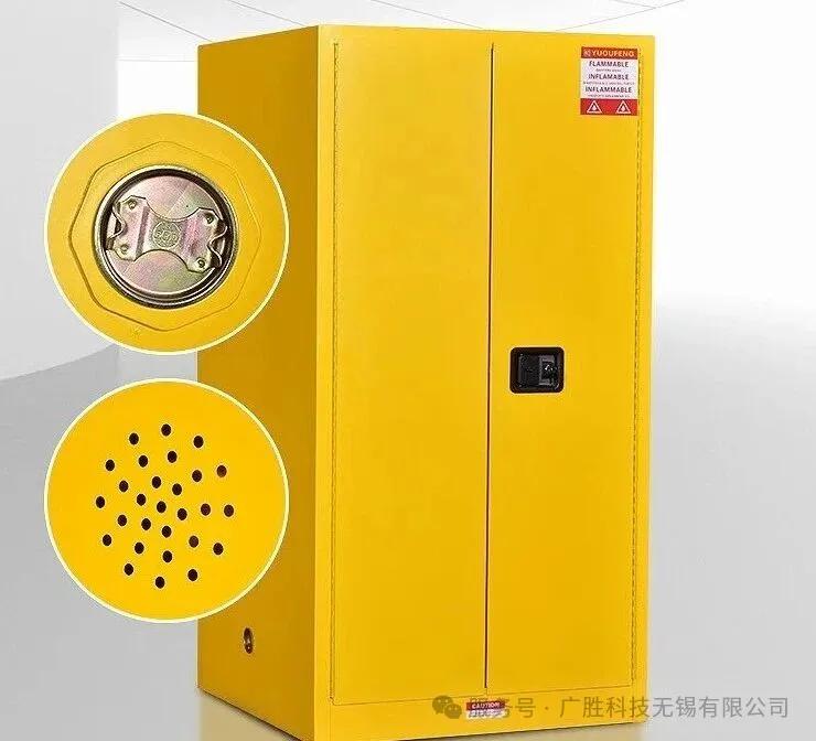 O papel crítico das aberturas ajustáveis ​​em gabinetes de segurança inflamáveis