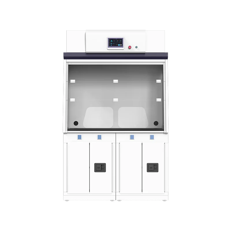 Hood de fumaça de aço de laboratório sem duto