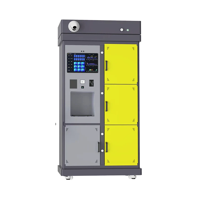 Gabinete de armazenamento químico inteligente